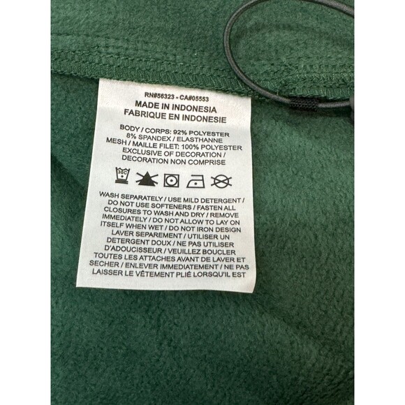 NWT NIKE KIDS' STOCK THERMA-FIT LS PRE-GAME FULL ZIP HOODIE GREEN BOYS SZ M - Picture 8 of 9